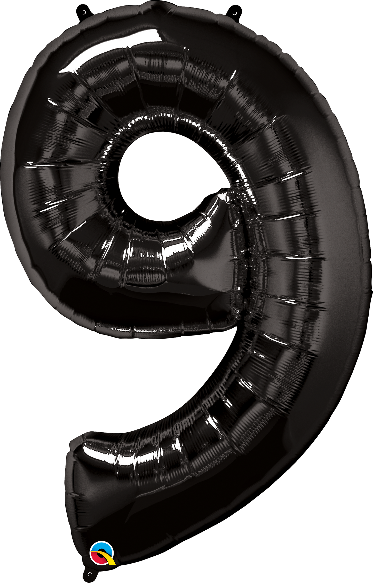 Number 9 Foil Balloon- Black