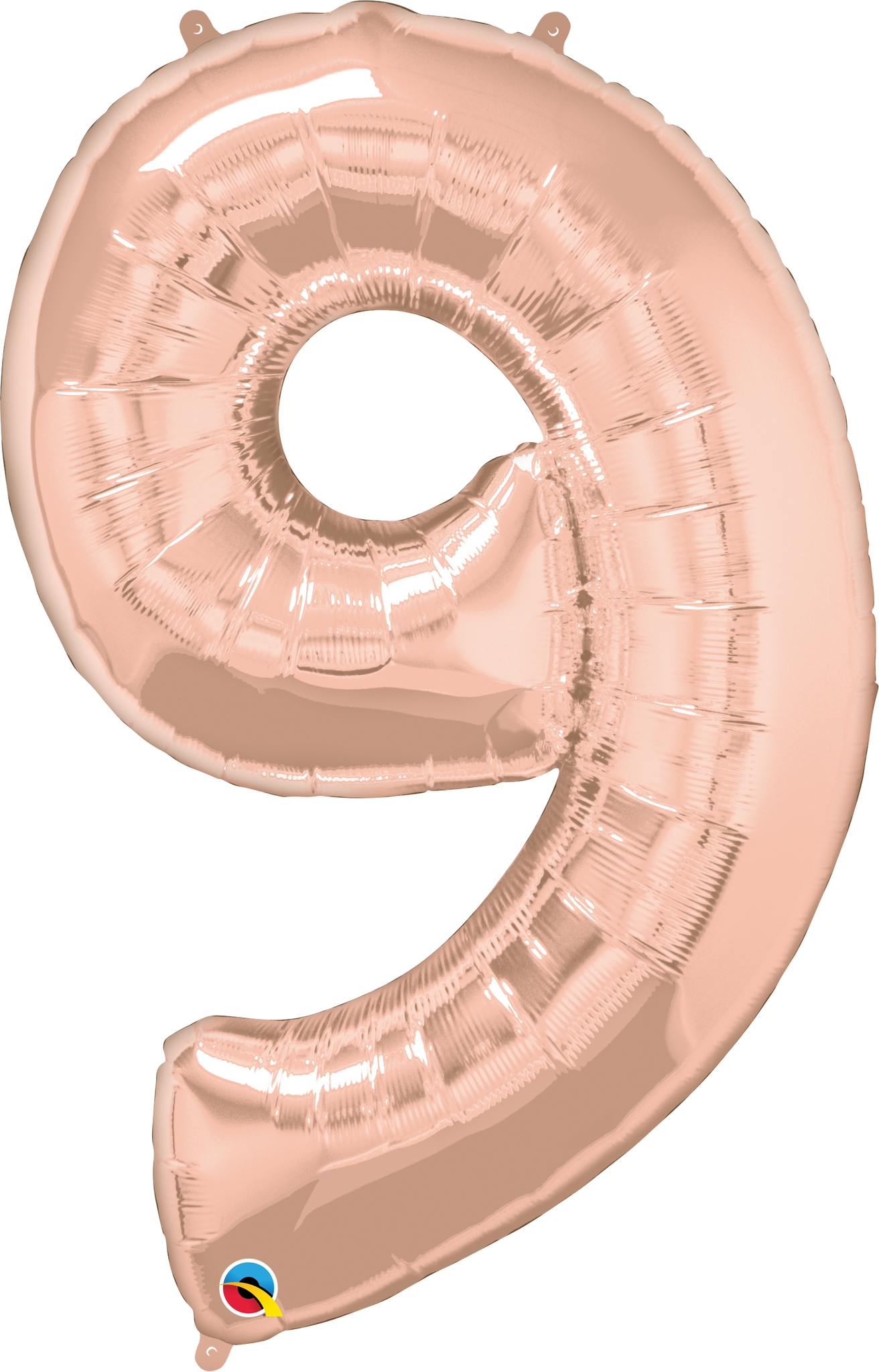 Number 9 Foil Balloon- Rose Gold