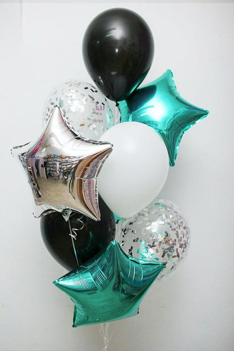 Aqua Green Balloon Bouquet