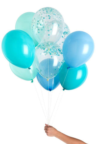 Out of blue Balloon Bouquet