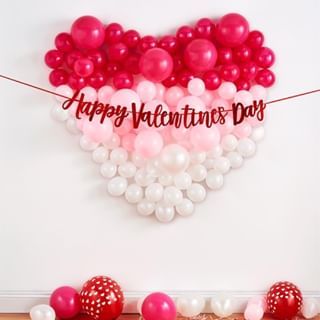 Stunning Heart Balloon Decor