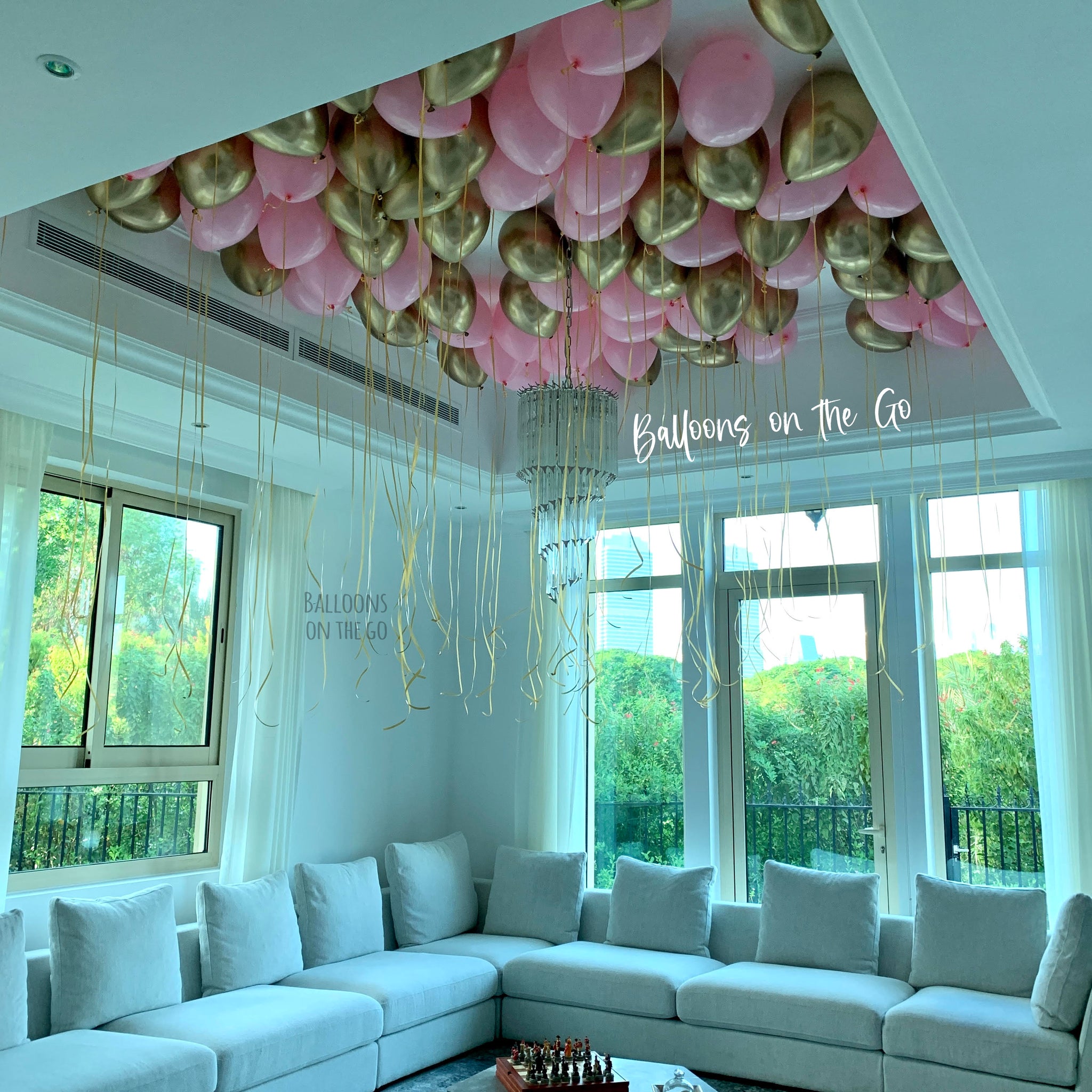 50 Ceiling Balloons