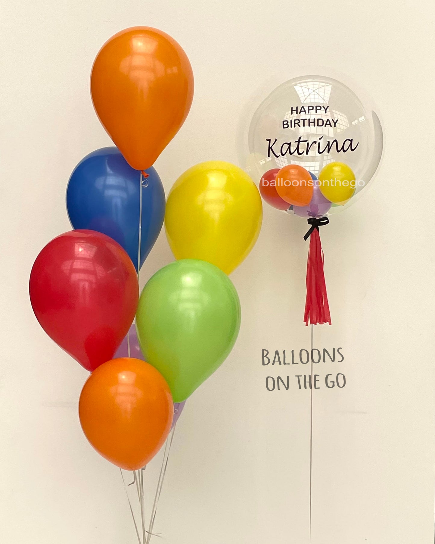 Rain Drop Balloon bouquet