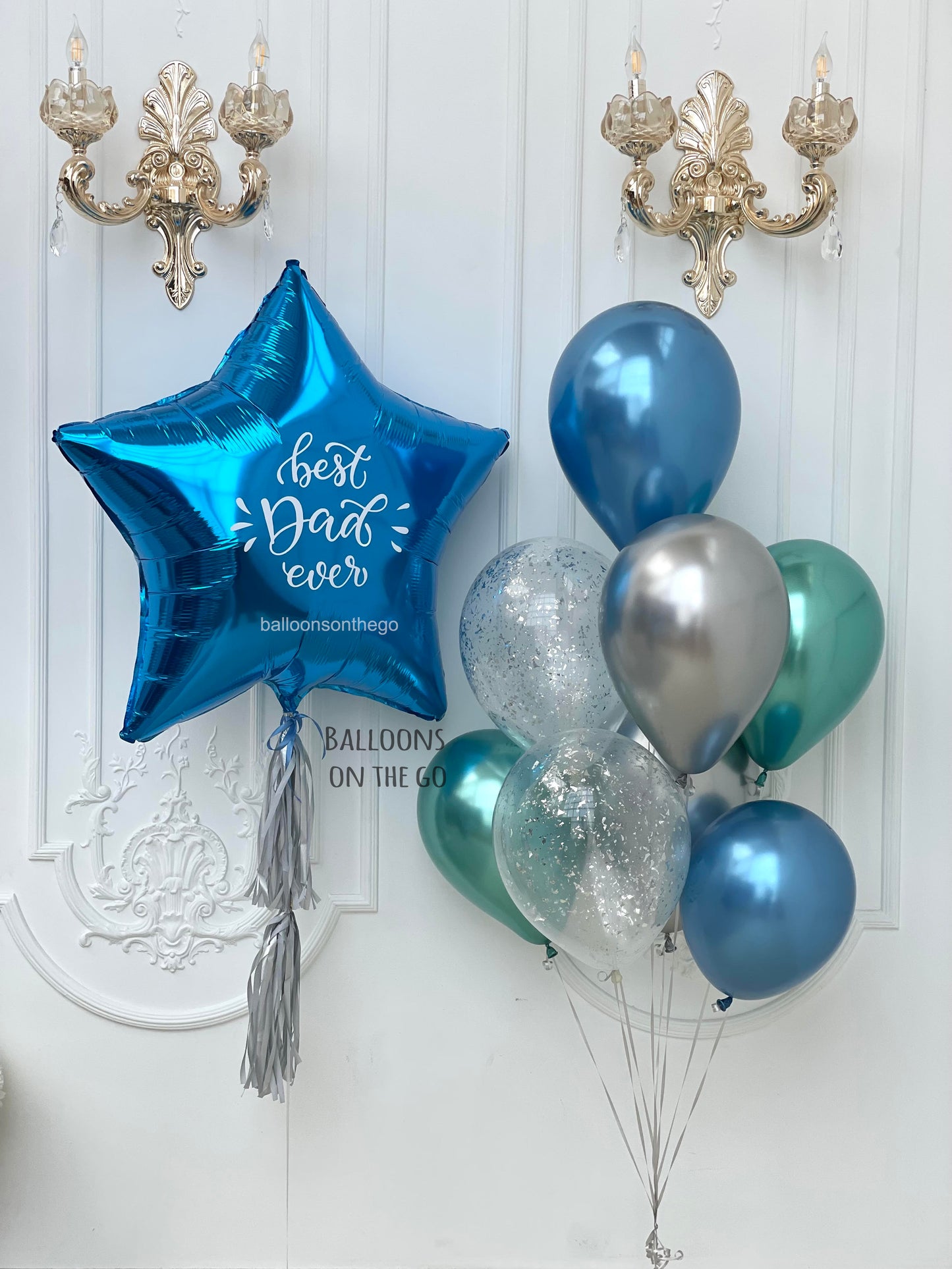 Best Dad Balloon Bouquet !!