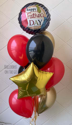 Father's Day balloon bouquet