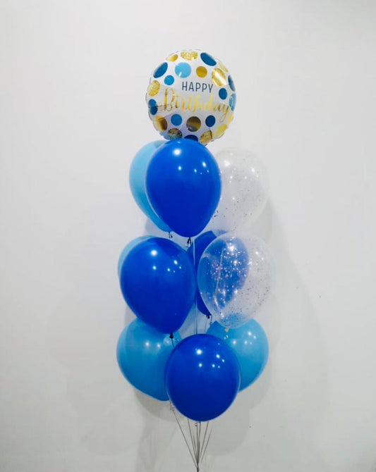 The Sky is Blue birthday bouquet