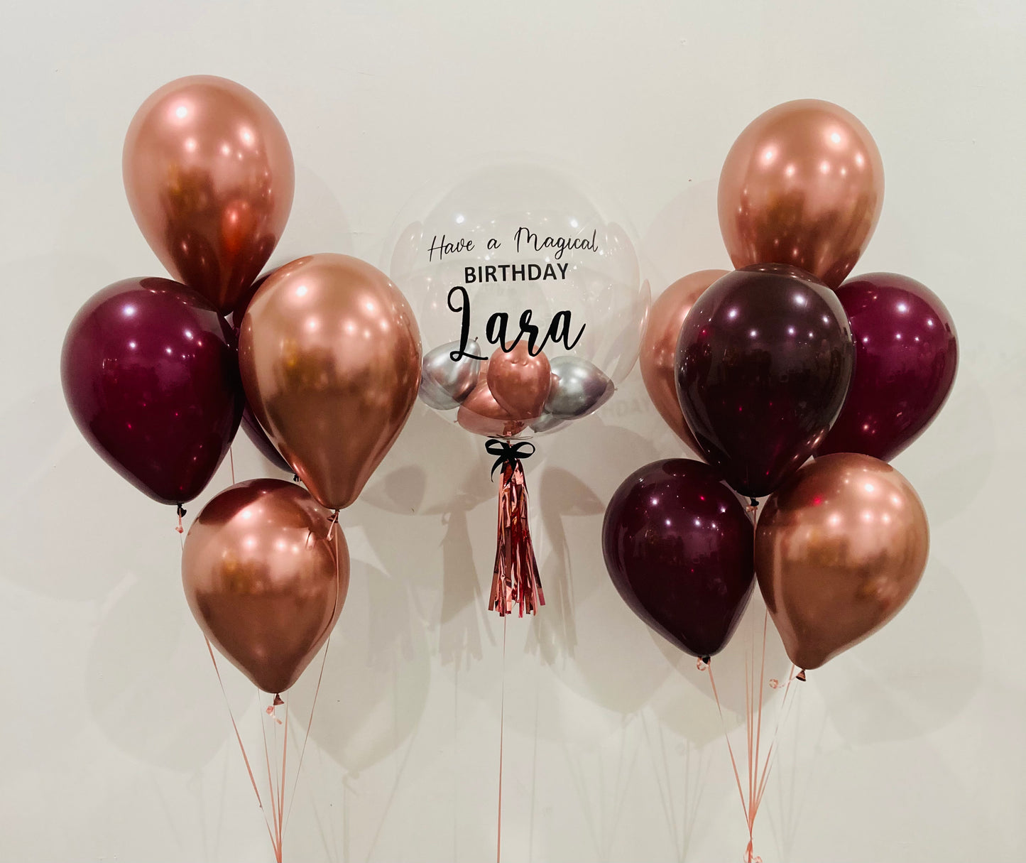 “Have a magical birthday” customized bouquet