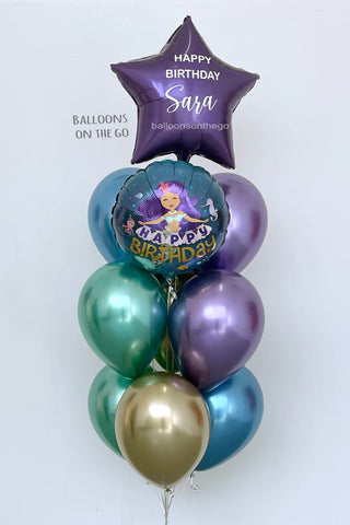 Mermaid Vibes Balloon Bouquet