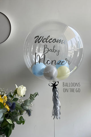 Welcome Baby Customized balloon
