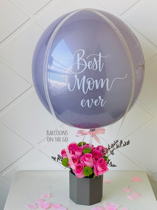 Mother's Day Hot Air Balloon Basket