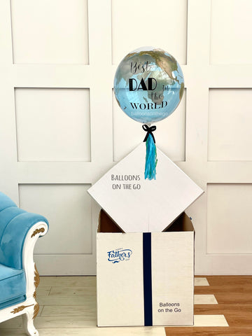 Surprise Balloon Box for your DAD!